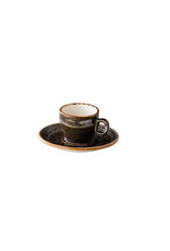 Stylepoint Jersey espresso cup stackable brown 80 ml
