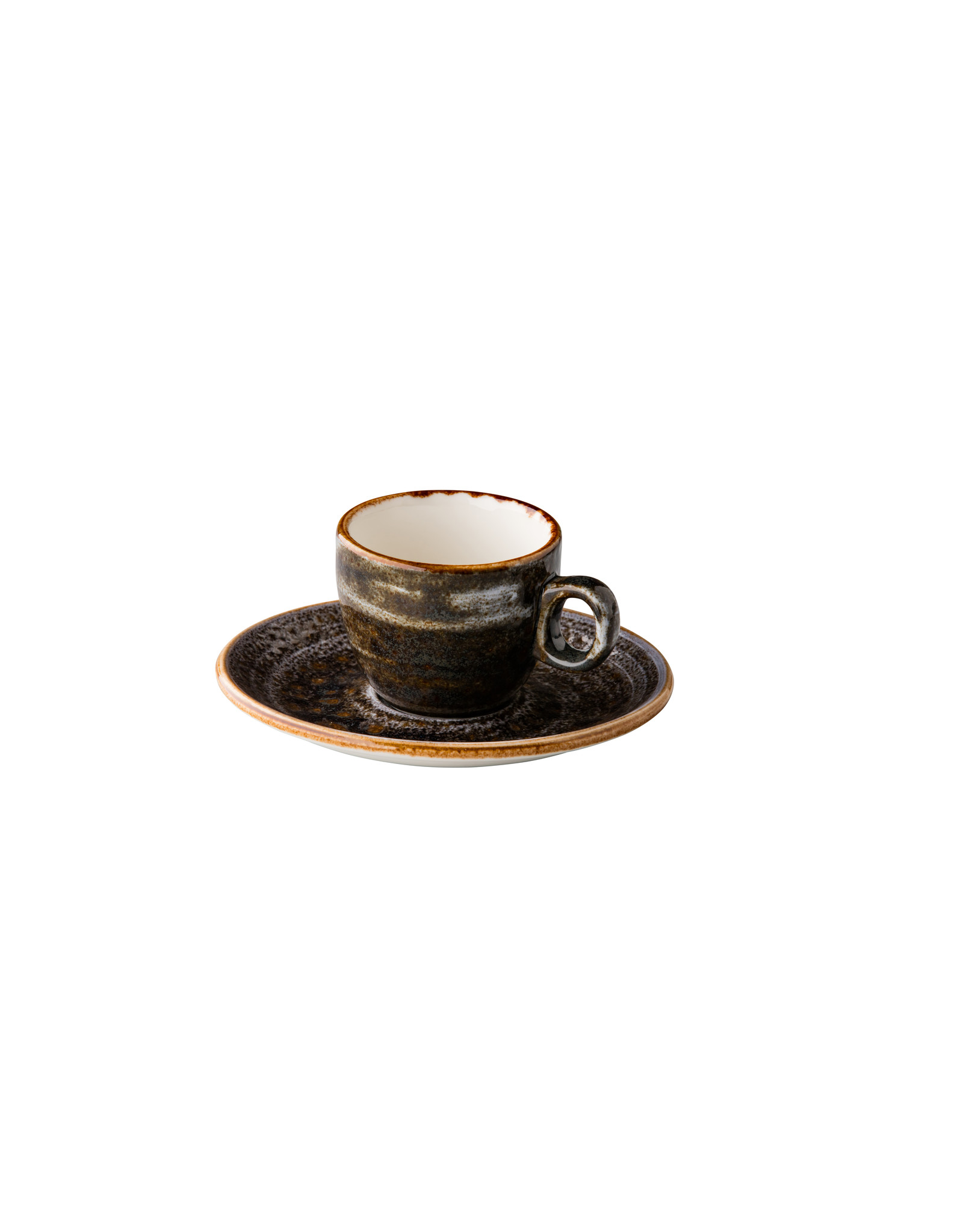 Stylepoint Jersey espresso cup stackable brown 80 ml