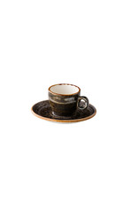 Stylepoint Jersey espresso saucer stackable brown 13 cm