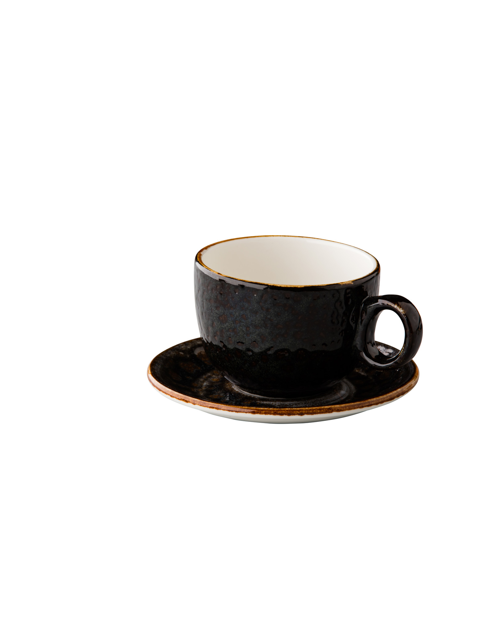 Stylepoint Jersey multifunctional cup saucer brown 15 cm