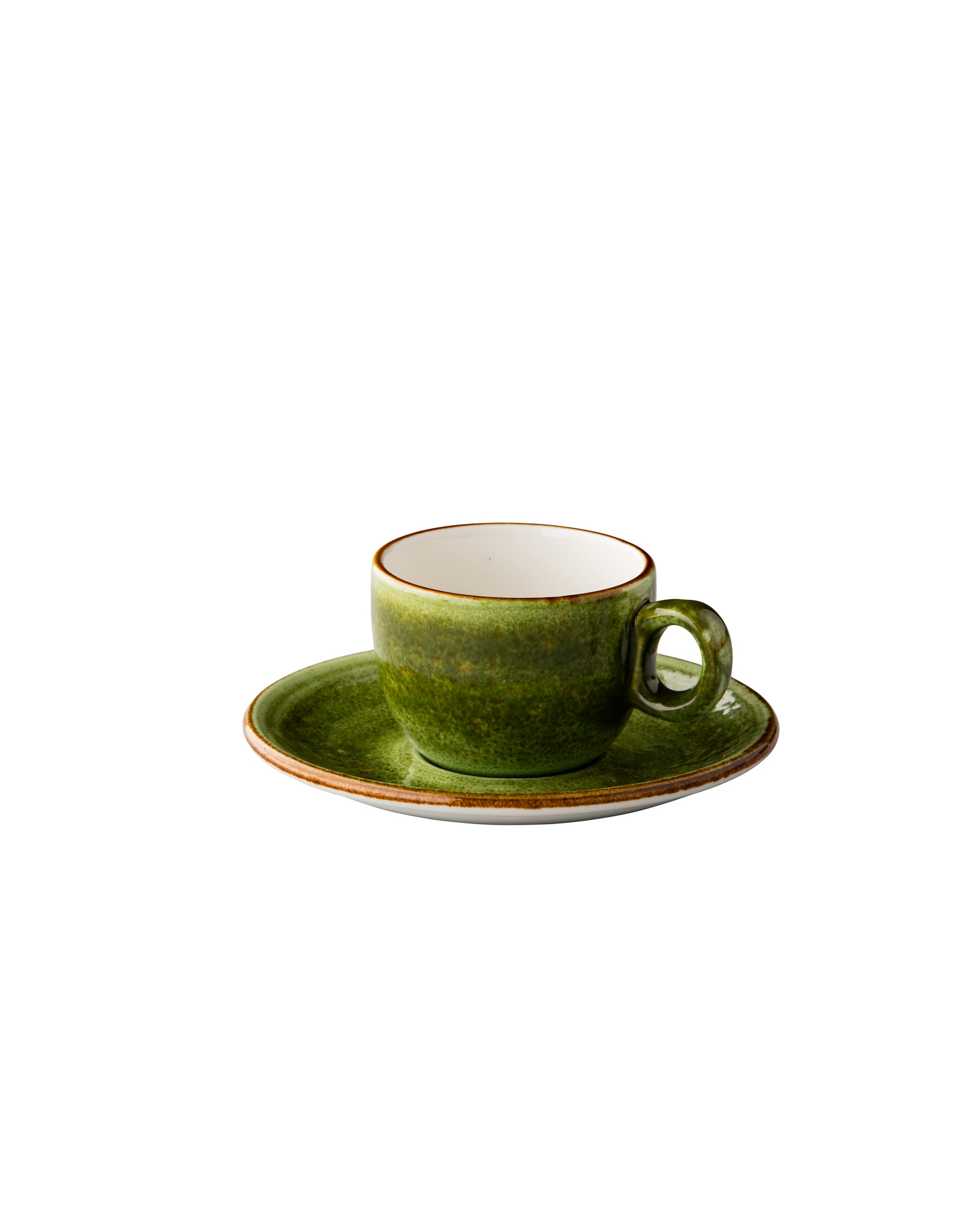 Stylepoint Jersey multifunctional cup saucer green 15 cm