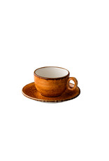 Stylepoint Jersey multifunctional cup saucer orange 15 cm