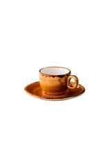 Stylepoint Jersey multifunctional cup saucer orange 15 cm