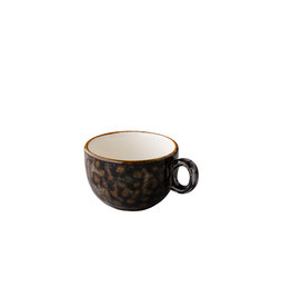 Stylepoint Jersey coffee/cappuccino cup stackable brown 200 ml