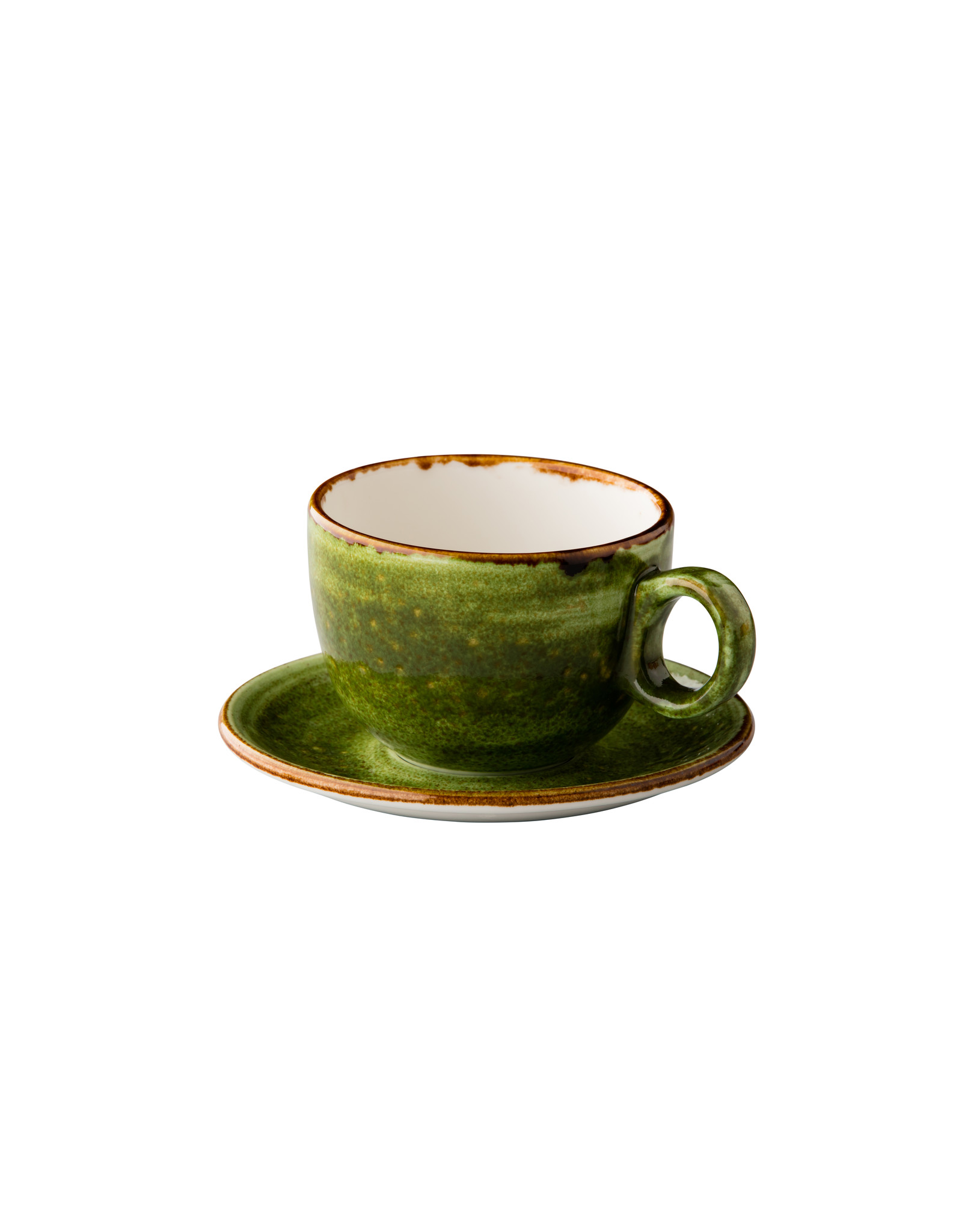 Stylepoint Jersey latte/tea cup stackable green 350 ml