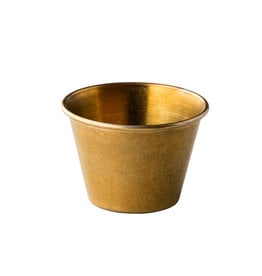 Stylepoint Stainless st. ramekin gold, 6.2x4.3cm 80ml