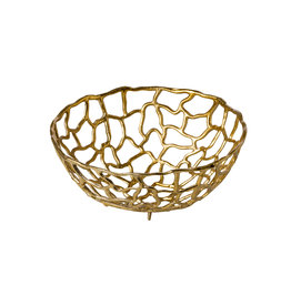 Stylepoint Aluminum basket gold  38 cm