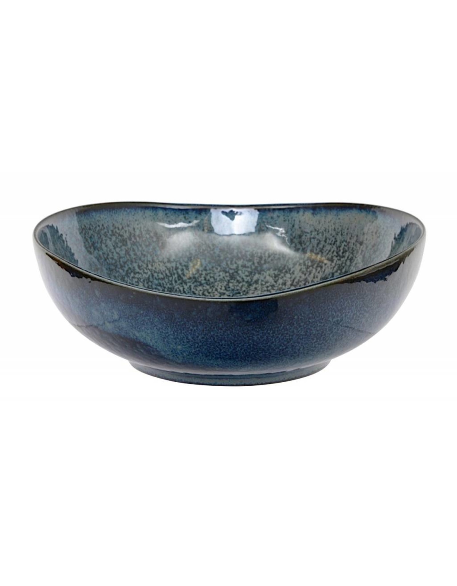 Tokyo Design Studio Cobalt Blue oval Bowl 11x10.8x4cm