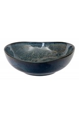 Tokyo Design Studio Cobalt Blue oval Bowl 16.9x16.5x6cm