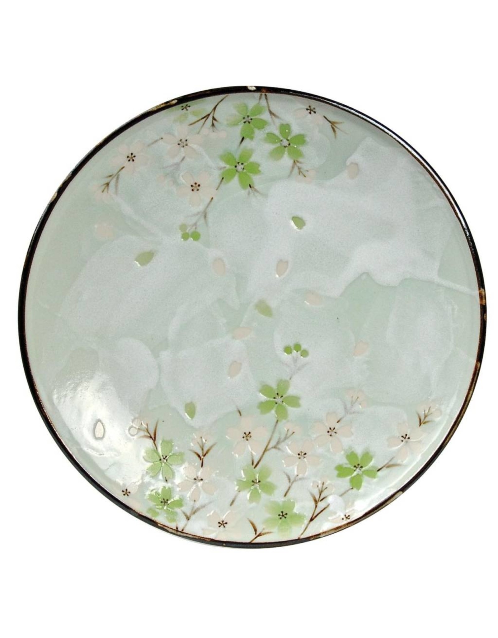 Tokyo Design Studio Green Cosmos rond bord 19.5cm