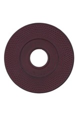 Teaclassix Ronde gietijzeren onderzetter voor de gietijzeren theepotten van Teaclassix, 14cm, fuchsia