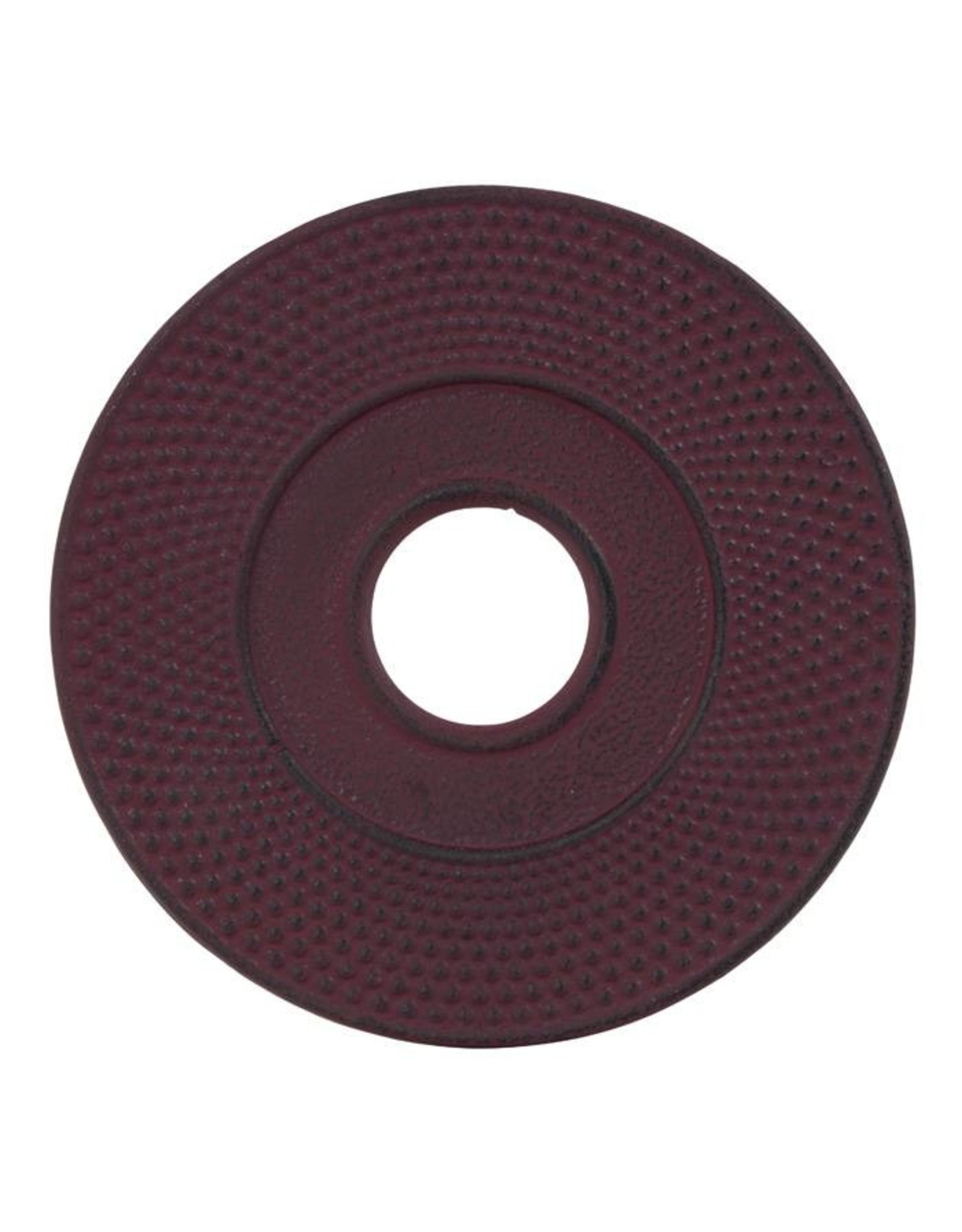 Teaclassix Ronde gietijzeren onderzetter voor de gietijzeren theepotten van Teaclassix, 14cm, fuchsia