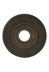 Teaclassix Ronde gietijzeren onderzetter voor de gietijzeren theepotten van Teaclassix, 14cm, goud