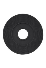 Teaclassix Round cast-iron coaster for the Teaclassix cast-iron teapot, 14cm, black