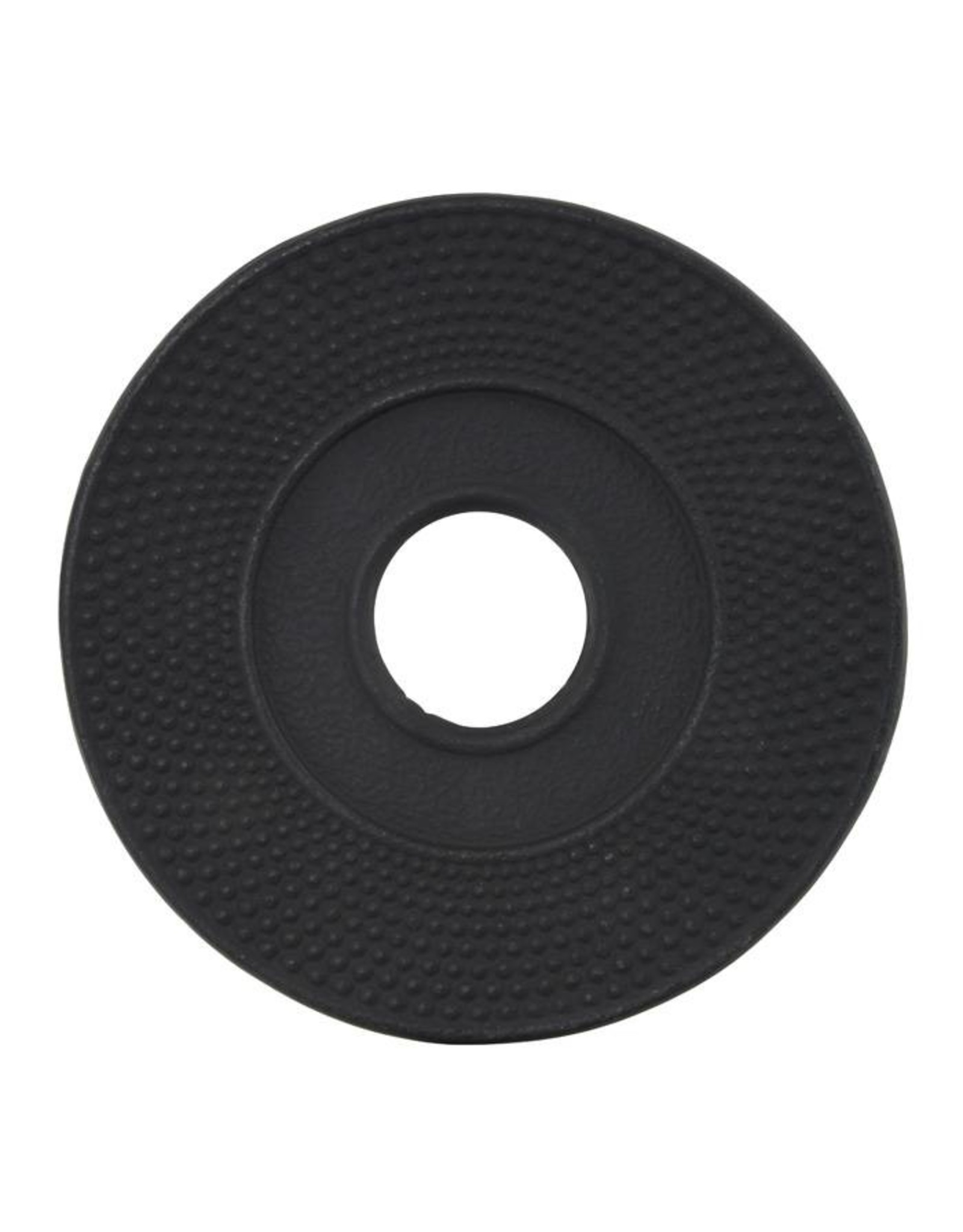 Teaclassix Round cast-iron coaster for the Teaclassix cast-iron teapot, 14cm, black