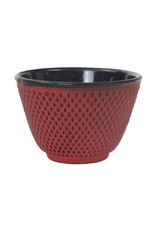 Teaclassix Cast iron cup Arare 12cl, Japans red