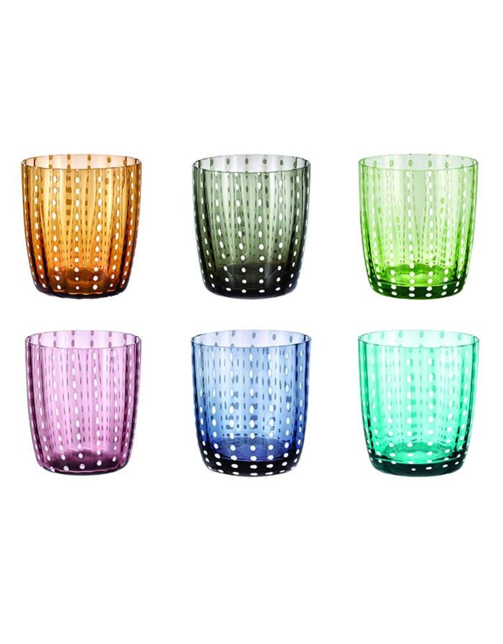 Livellara Tumbler Livellara CARNIVAL, mix van kleuren, 350ml, 6-pack