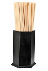 Tokyo Design Studio Kitchen wooden Chopstick holder 9x14cm black