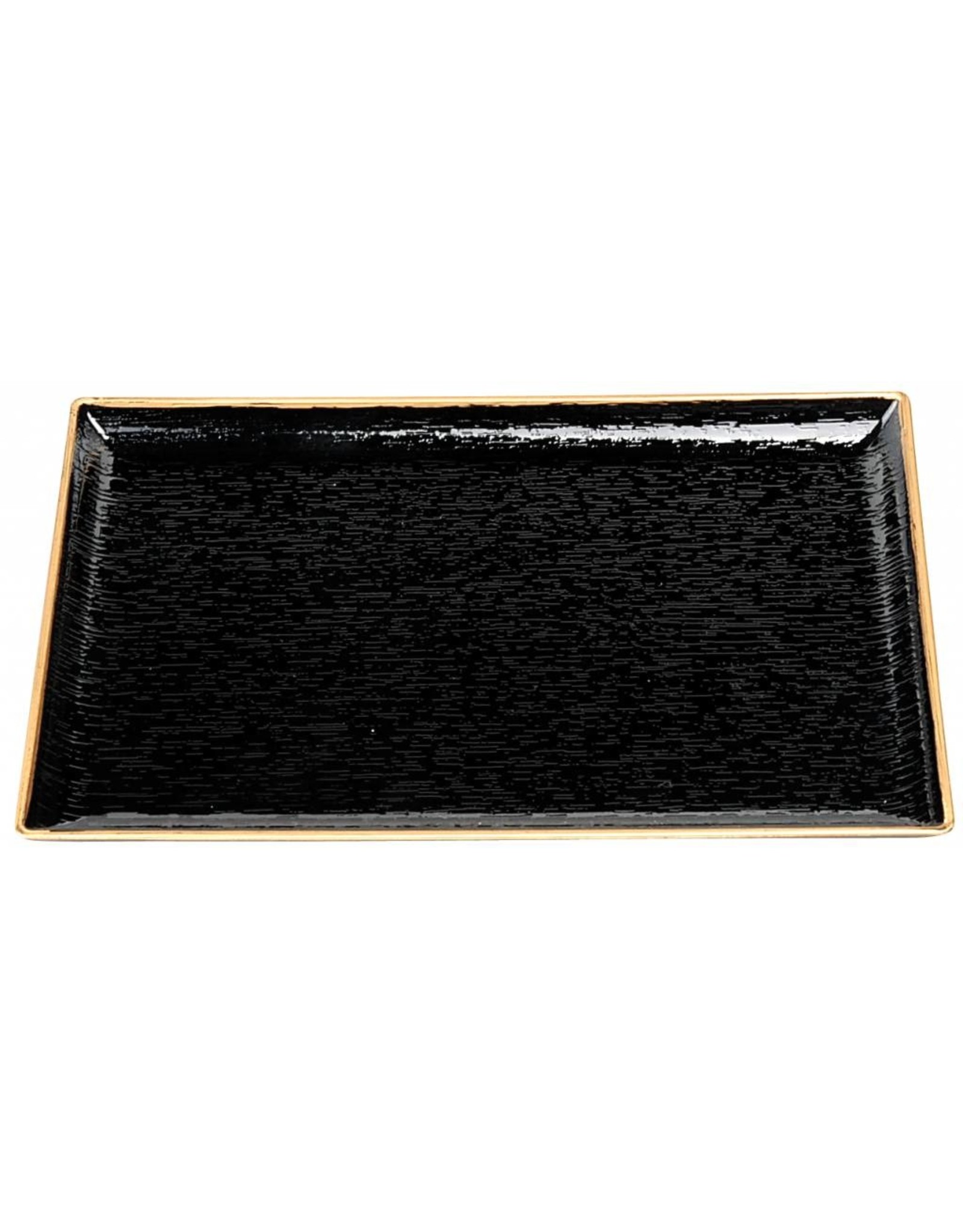Tokyo Design Studio ABS Lacquerware dish 19x14cm black