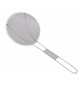 ZQ iron strainer with handle 15.5cm