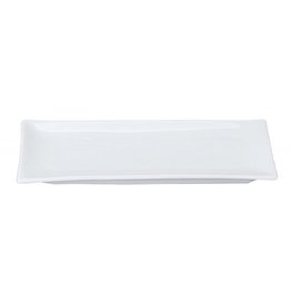 Tokyo Design Studio White Series rechthoekig bord 26x11cm wit