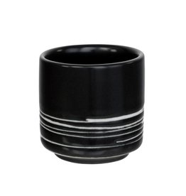 Tokyo Design Studio Black Maru Sake Cup 5cm