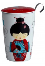 Eigenart Teaeve tea brewing set LITTLE GEISHA RED