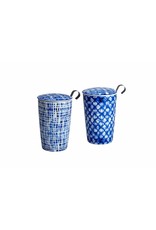 Eigenart Teaeve tea brewing set INDIGO   (set van 2, 2 designs)