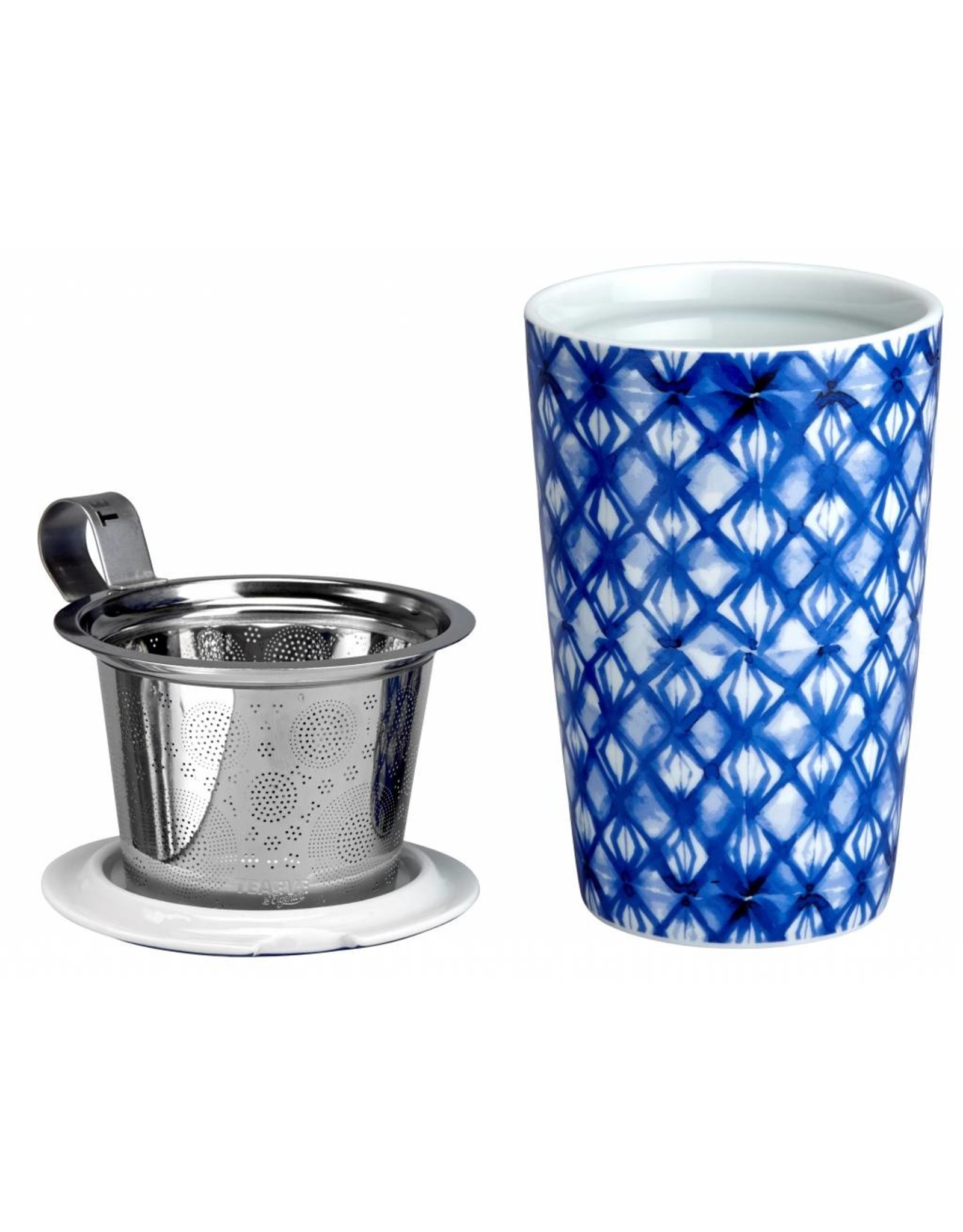 Eigenart Teaeve tea brewing set INDIGO   (set van 2, 2 designs)