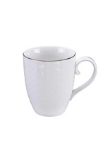 Tokyo Design Studio Nippon White mug with golden rim 8.5x10.2cm Star