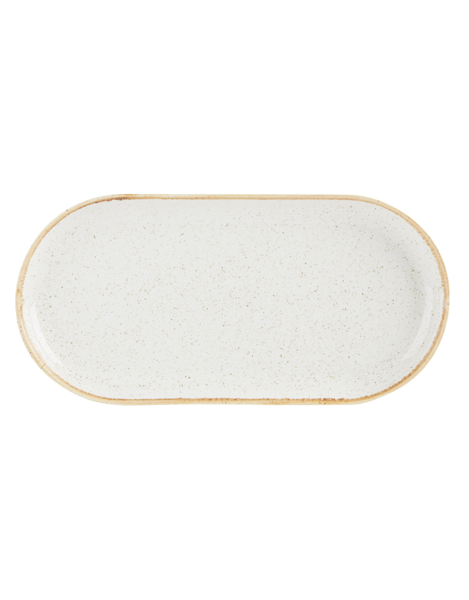 Stylepoint Narrow oval plate 30 cm Seasons Oatmeal