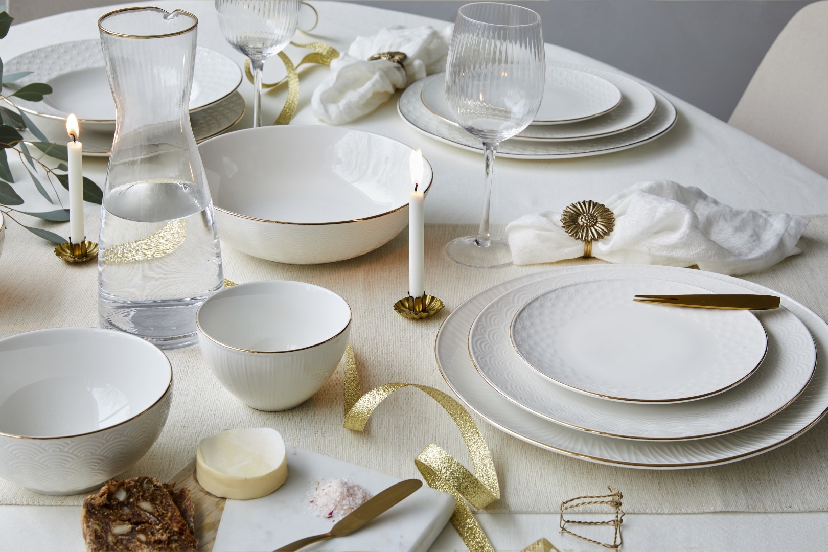 Nippon White tableware