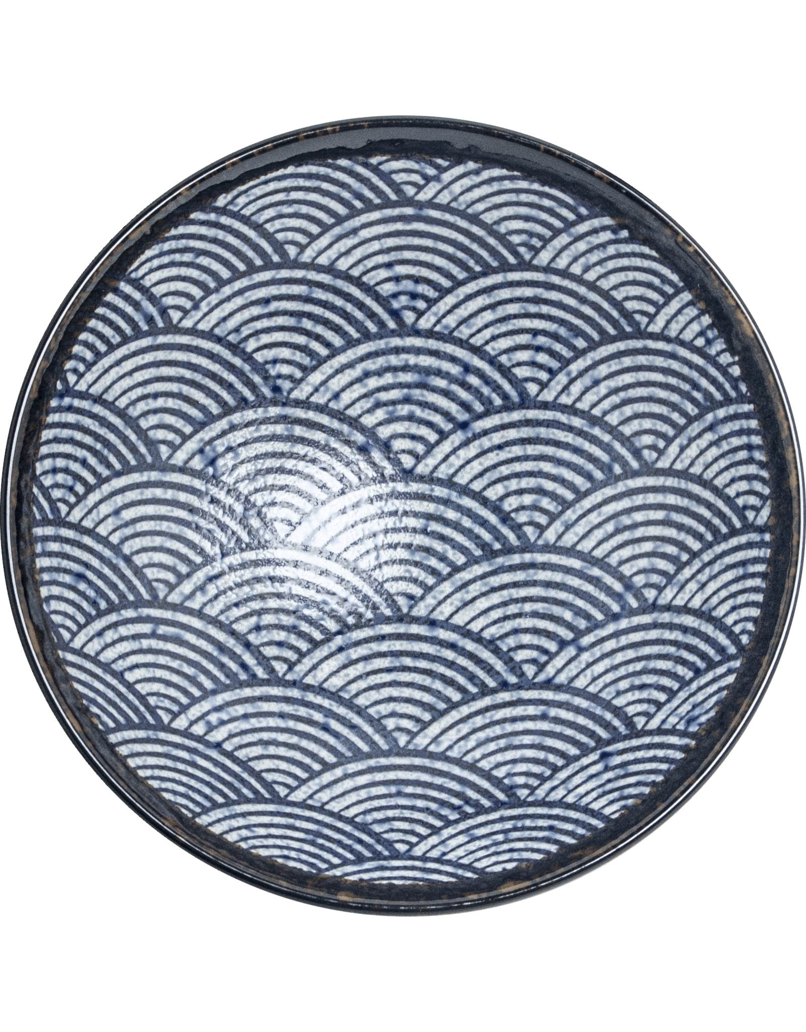 EDO Japan Bowl 24.5cm H8cm  Japanese Wave