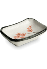 EDO Japan Rectangular sauce dish 8.8x6.3cm Acer