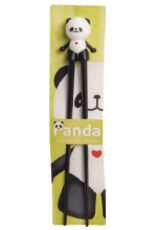 Tokyo Design Studio Kitchen Chopsticks for kids 'Panda' 22cm black