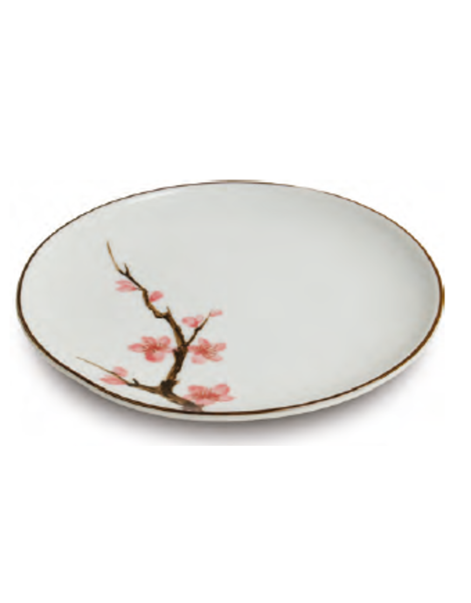 EDO Japan Plate 25cm H2,5cm Sakura