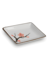 EDO Japan Rectangular sauce 9x6.5cm H1.5cm  Sakura