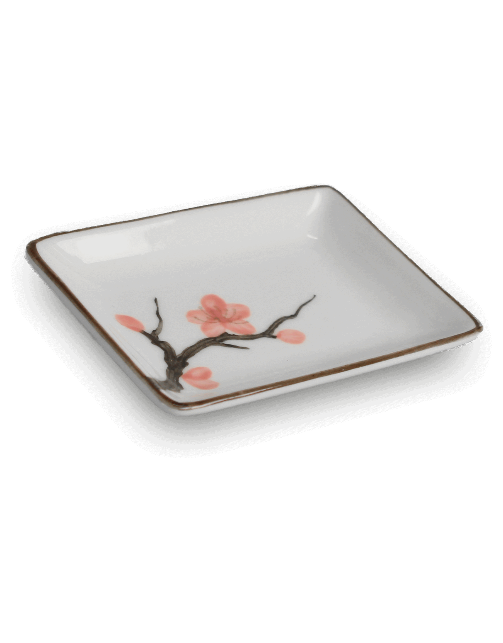 EDO Japan Rectangular sauce 9x6.5cm H1.5cm  Sakura