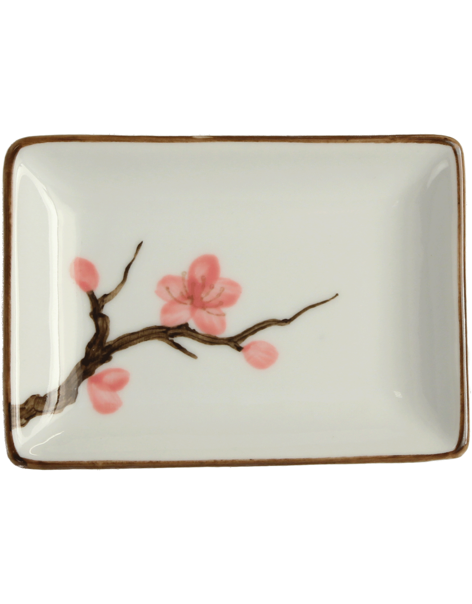 EDO Japan Rectangular sauce 9x6.5cm H1.5cm  Sakura