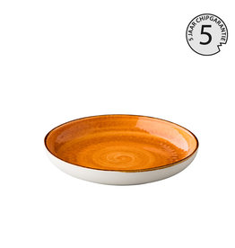 Stylepoint Jersey deep round plate orange 26,5 cm