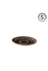 Stylepoint Jersey espresso saucer stackable brown 13 cm