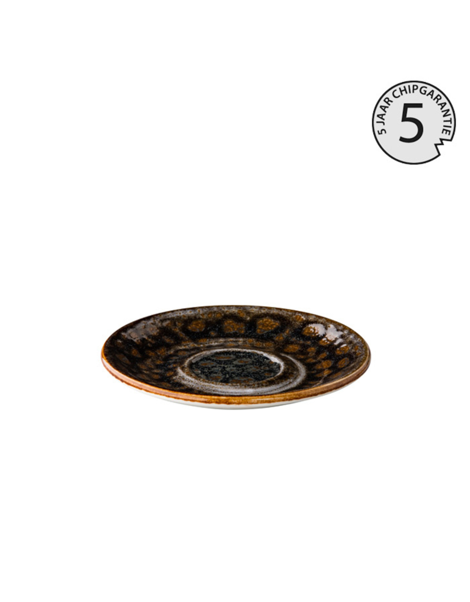 Stylepoint Jersey multifunctionele kopjes schotel bruin 15 cm