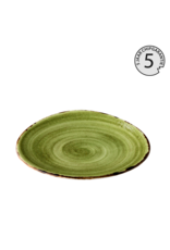Stylepoint Jersey triangular green plate 27cm