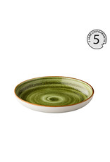 Stylepoint Jersey deep round plate green 26,5cm 5 year chip warranty