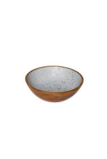 Stylepoint Wooden Bowl grey  25x7,5 cm