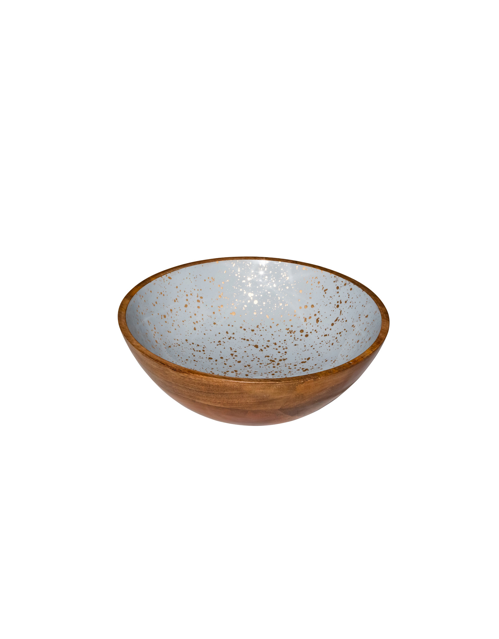 Stylepoint Wooden Bowl grey  25x7,5 cm