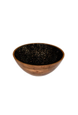 Stylepoint Wooden Bowl black  30x10 cm 3,6L