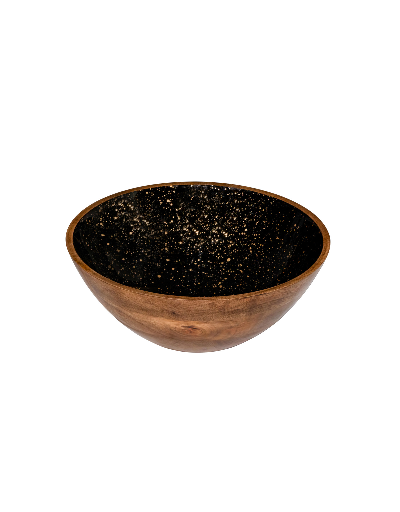 Stylepoint Wooden Bowl black  30x10 cm 3,6L