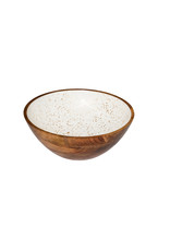 Stylepoint Wooden Bowl white  30x10 cm 3,6L