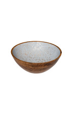 Stylepoint Wooden Bowl grey  30x10 cm 3,6L